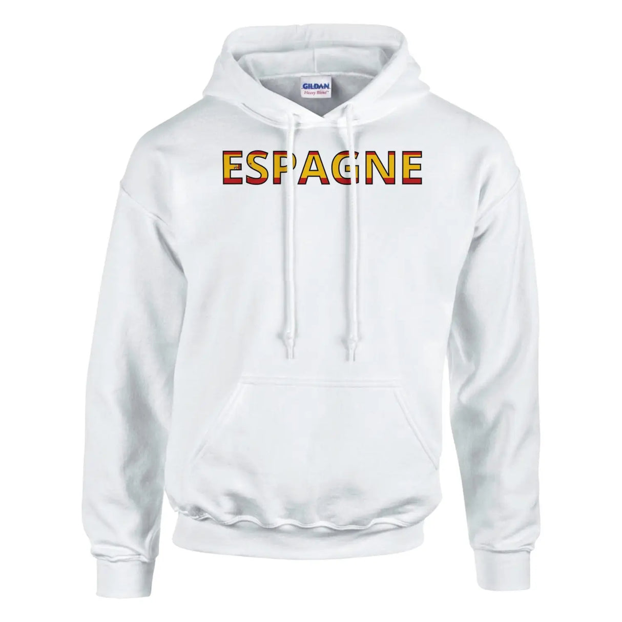 Sweat drapeau espagne en écriture - pixelforma