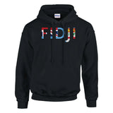 Sweat drapeau fidji en écriture - pixelforma