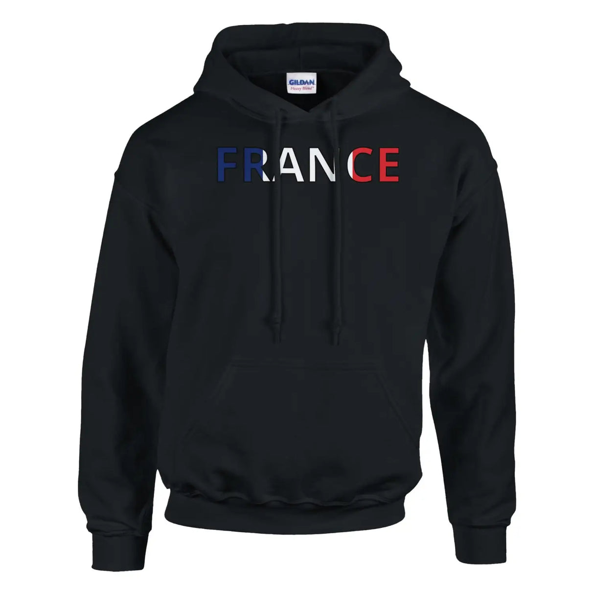 Sweat drapeau france en écriture - pixelforma