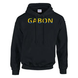 Sweat drapeau gabon en écriture - pixelforma