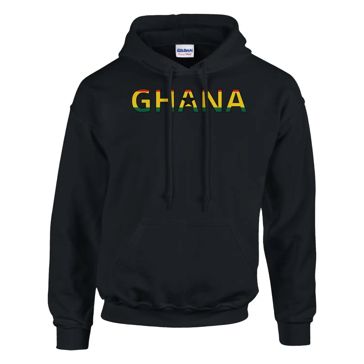 Sweat drapeau ghana en écriture - pixelforma