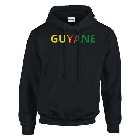 Sweat drapeau guyane en écriture - pixelforma