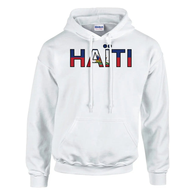 Sweat drapeau haïti en écriture - pixelforma