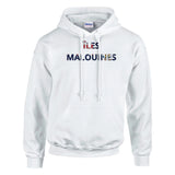 Sweat drapeau îles malouines en écriture - pixelforma