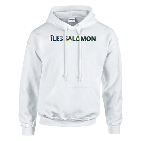 Sweat drapeau îles salomon en écriture - pixelforma