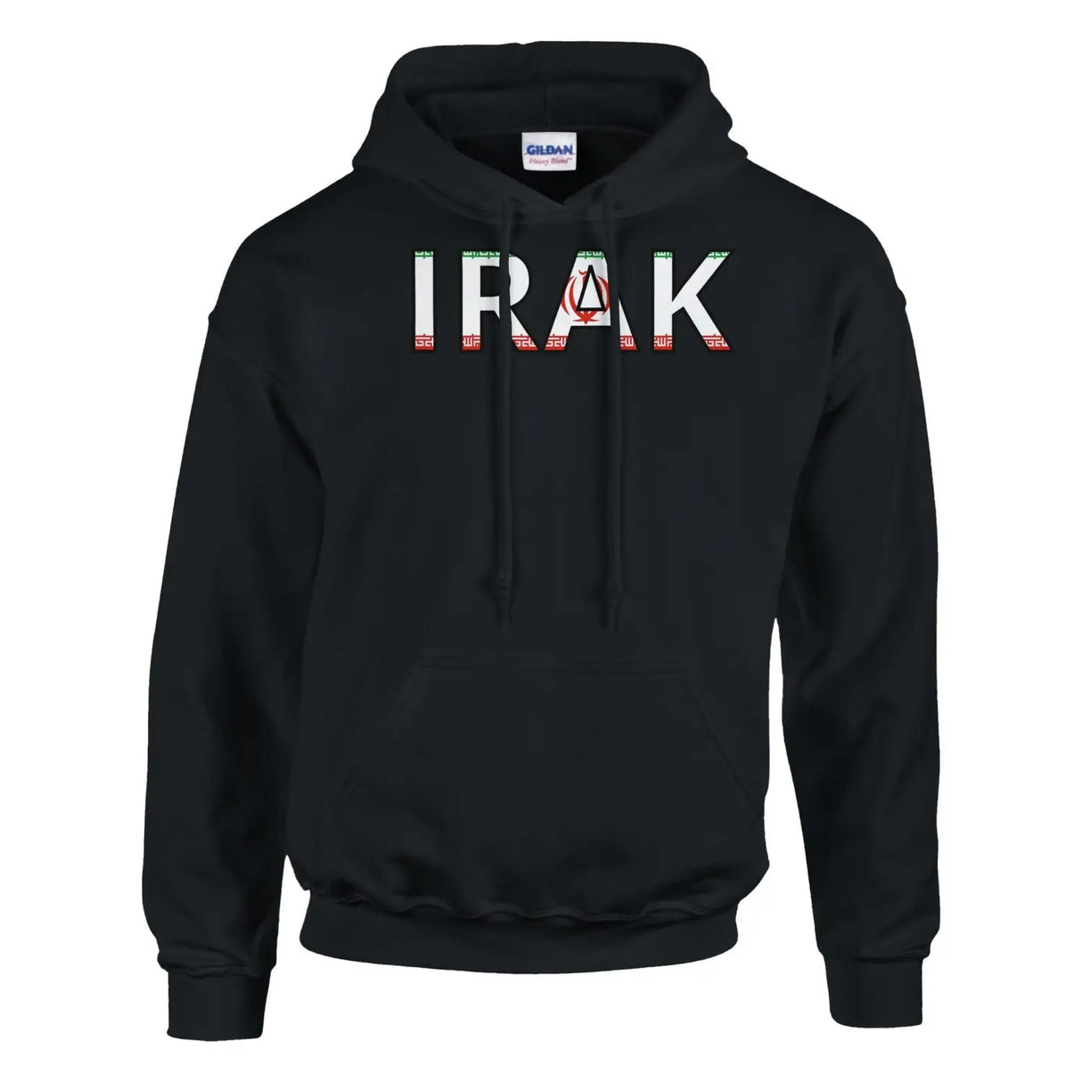 Sweat drapeau irak en écriture - pixelforma