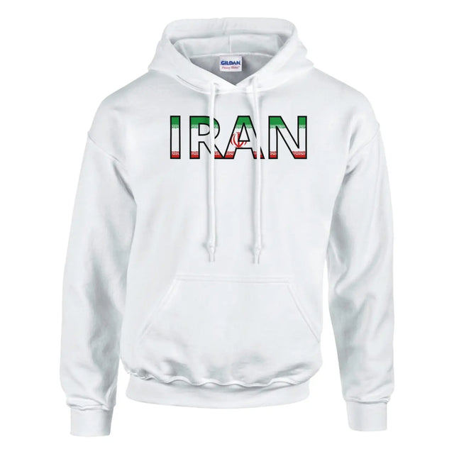 Sweat drapeau iran en écriture - pixelforma