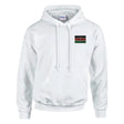 Sweat à capuche drapeau kenya brodé coton mélangé