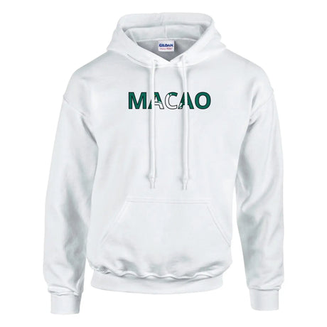 Sweat drapeau macao en écriture - pixelforma