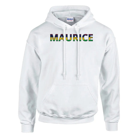 Sweat drapeau maurice en écriture - pixelforma