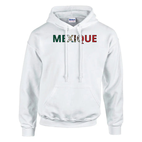 Sweat drapeau mexique en écriture - pixelforma