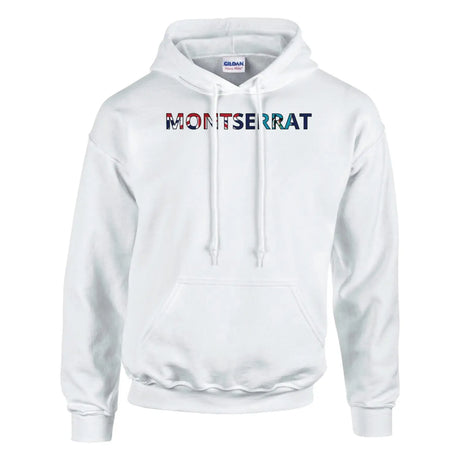 Sweat drapeau montserrat en écriture - pixelforma