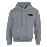 Sweat à capuche drapeau nauru coton mélangé brodé