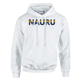 Sweat drapeau nauru en écriture - pixelforma