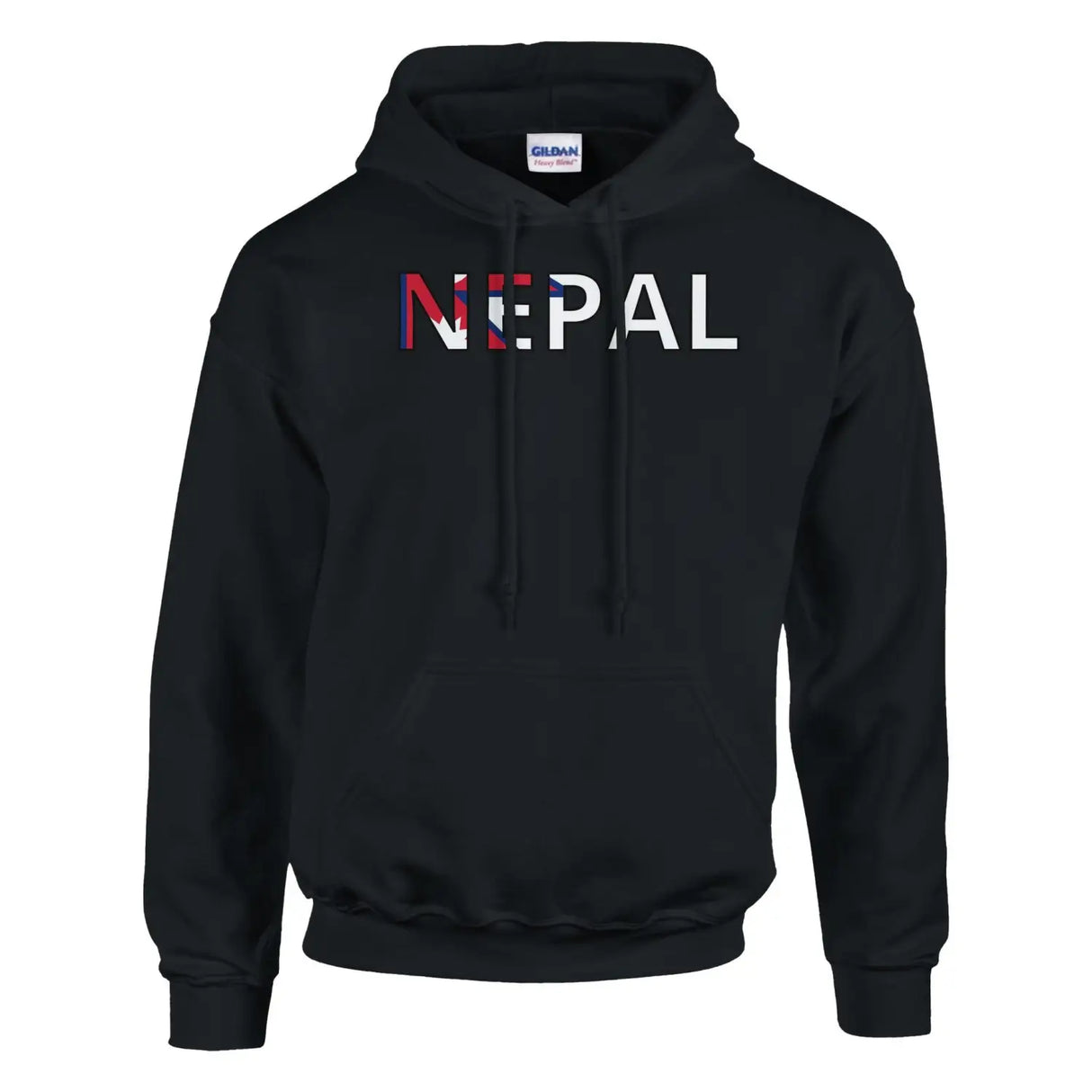 Sweat drapeau népal en écriture - pixelforma