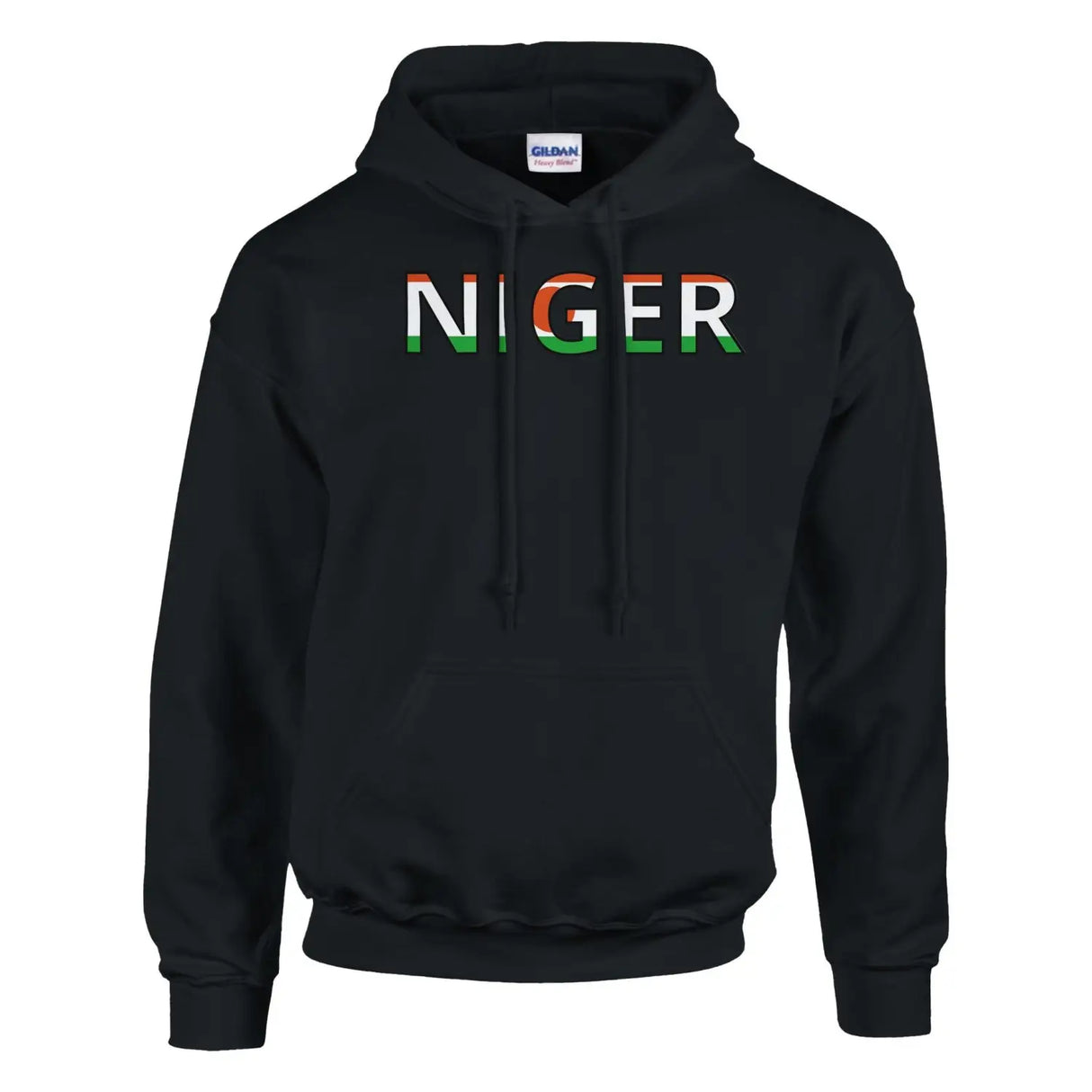 Sweat drapeau niger en écriture - pixelforma