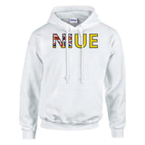 Sweat drapeau niue en écriture - pixelforma