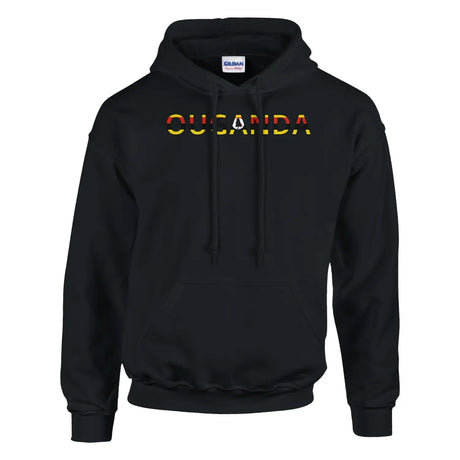 Sweat drapeau ouganda en écriture - pixelforma