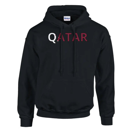 Sweat drapeau qatar en écriture - pixelforma