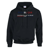 Sweat drapeau république dominicaine en écriture - pixelforma