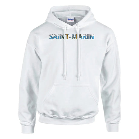 Sweat drapeau saint-marin en écriture - pixelforma