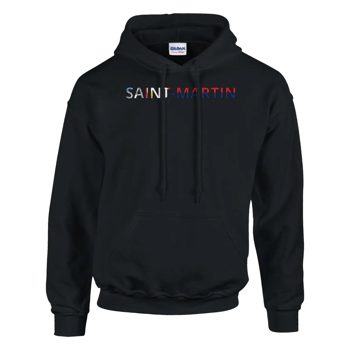 Sweat drapeau saint-martin en écriture - pixelforma