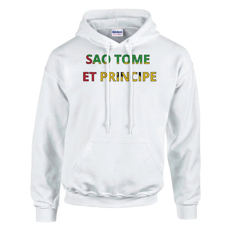 Sweat drapeau sao tomé-et-principe en écriture - pixelforma