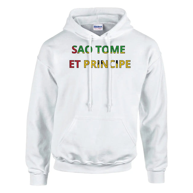 Sweat drapeau sao tomé-et-principe en écriture - pixelforma