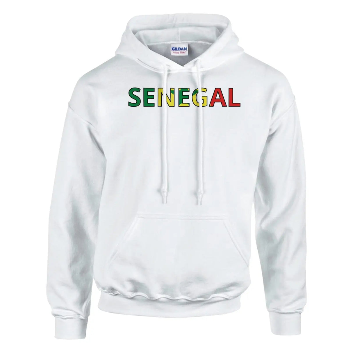 Sweat drapeau sénégal en écriture - pixelforma