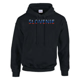 Sweat drapeau slovénie en écriture - pixelforma