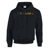 Sweat drapeau sri lanka en écriture - pixelforma