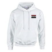 Sweat à capuche drapeau syrie brodé coton mélangé