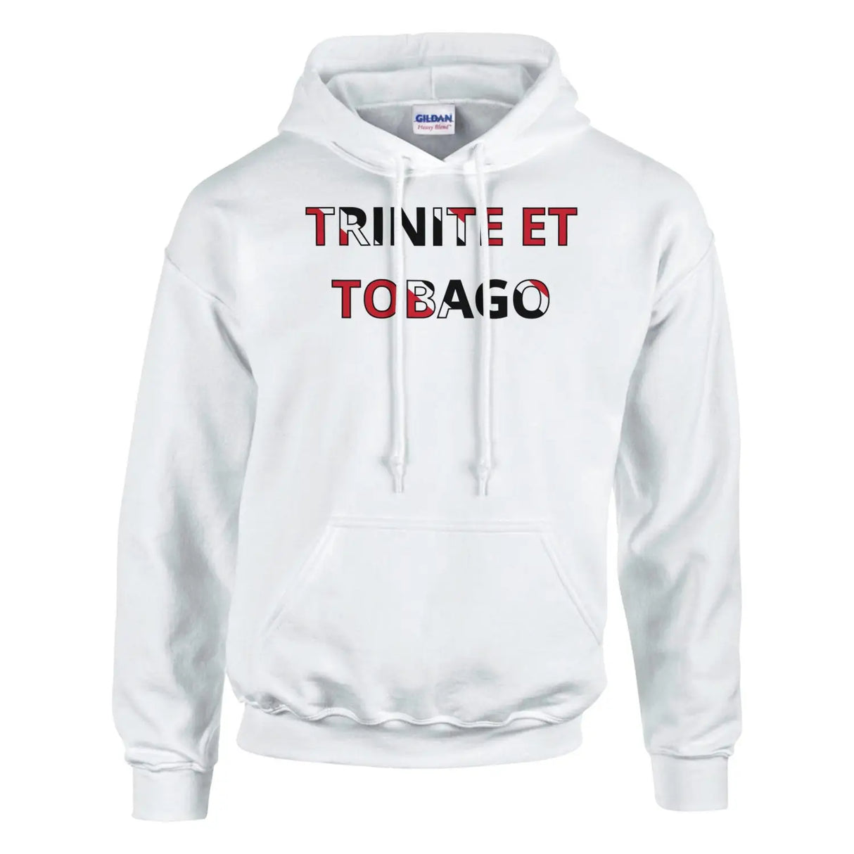 Sweat drapeau trinité-et-tobago en écriture - pixelforma