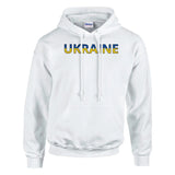 Sweat drapeau ukraine en écriture - pixelforma