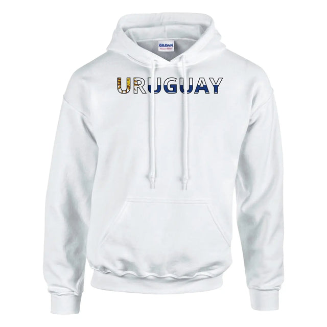 Sweat drapeau uruguay en écriture - pixelforma