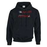 Sweat drapeau wallis-et-futuna en écriture - pixelforma