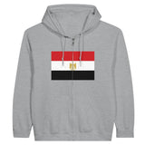 Sweat à capuche égypte coton mélangé broderie confortable