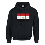 Sweat à capuche égypte coton mélangé broderie couleur