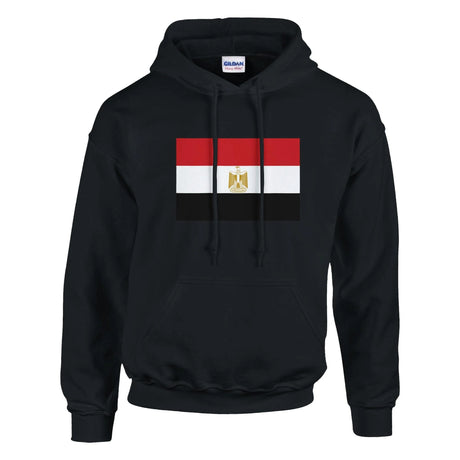 Sweat à capuche égypte coton mélangé broderie couleur