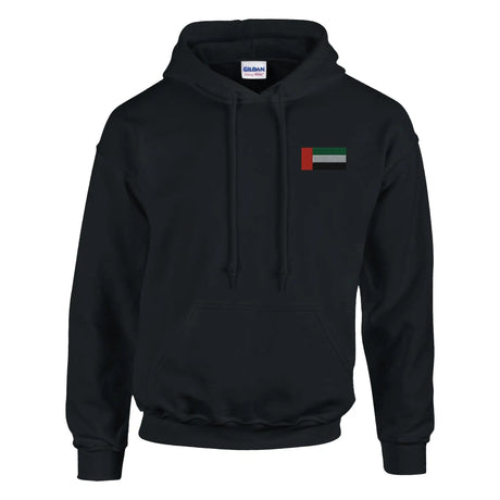Sweat à capuche émirats arabes unis broderie coton mélangé