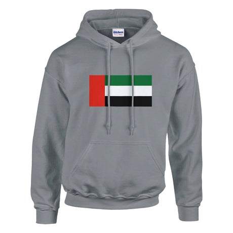 Sweat à capuche émirats arabes unis coton mélangé imprimé