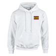 Sweat à capuche espagne coton mélangé broderie couleur