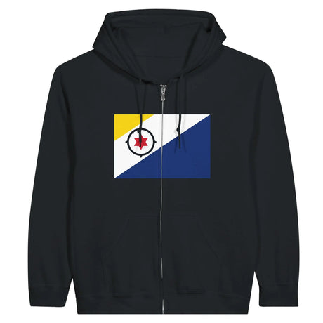 Sweat à capuche à fermeture éclair drapeau pays-bas caraibéen
