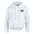Sweat à capuche géorgie broderie couleur coton mélangé
