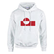 Sweat à capuche groenland coton mélangé broderie