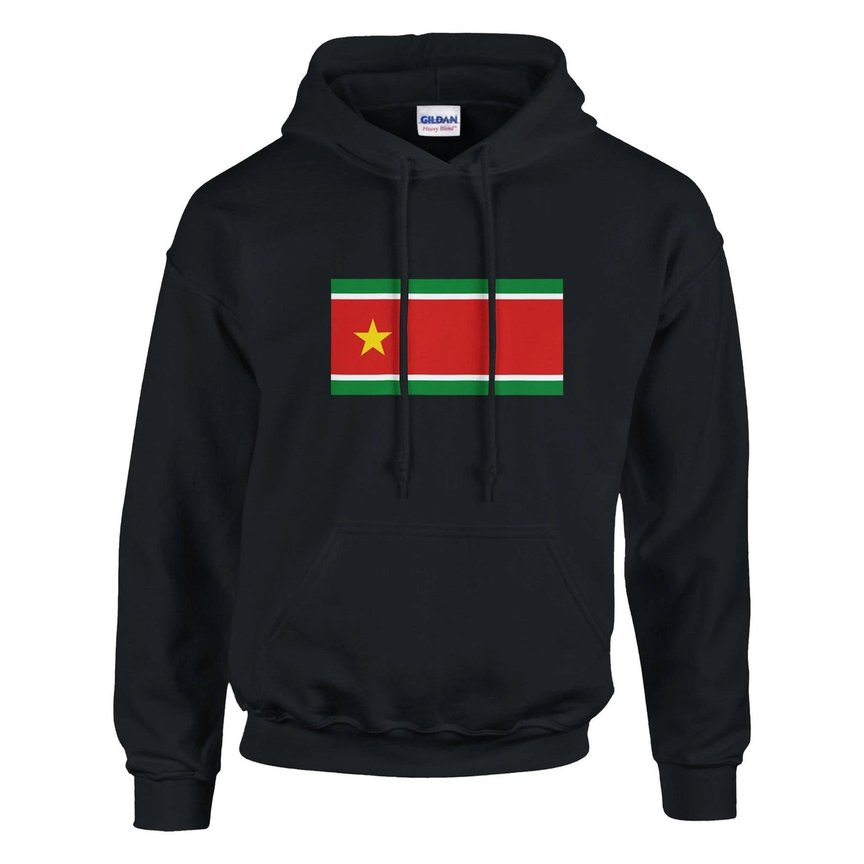 Sweat à capuche guadeloupe coton mélangé broderie