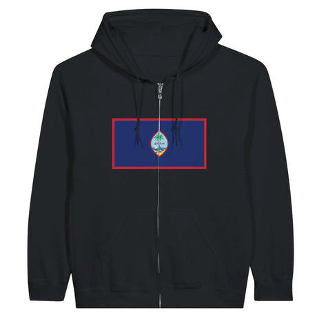 Sweat à capuche guam coton mélangé broderie confort optimal