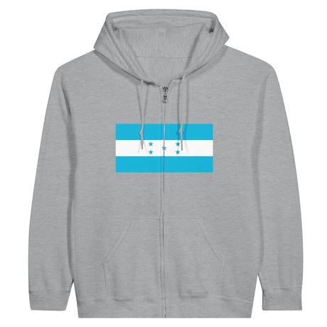 Sweat à capuche honduras coton mélangé broderie drapeau