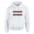 Sweat à capuche hongrie coton mélangé broderie couleur