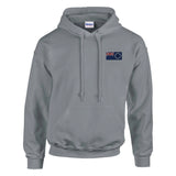 Sweat à capuche îles cook broderie coton mélangé